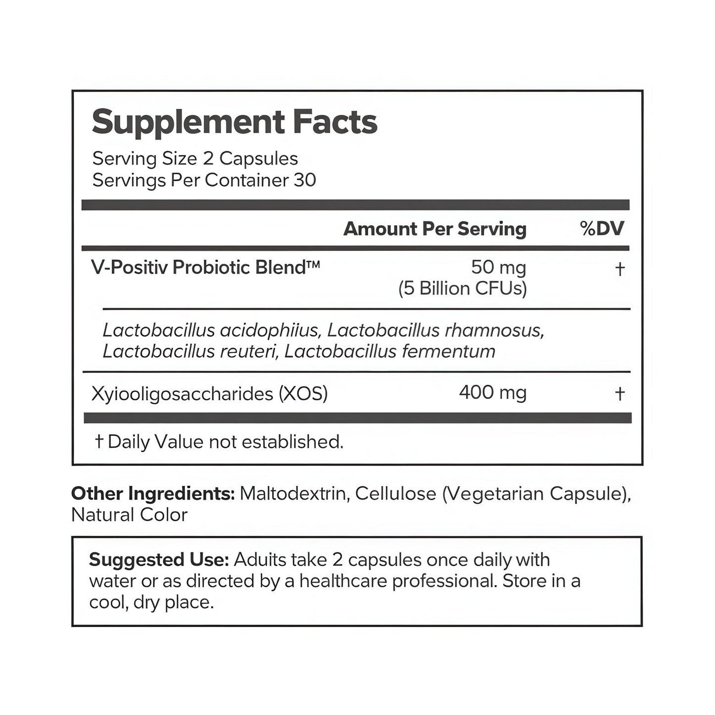 O Positiv URO Vaginal Probiotics for Women | pH Balance with Prebiotics & Lactobacillus Probiotic Blend | Vaginal Health Supplement | Promote Healthy Vaginal Odor & Vaginal Flora | 60 Count